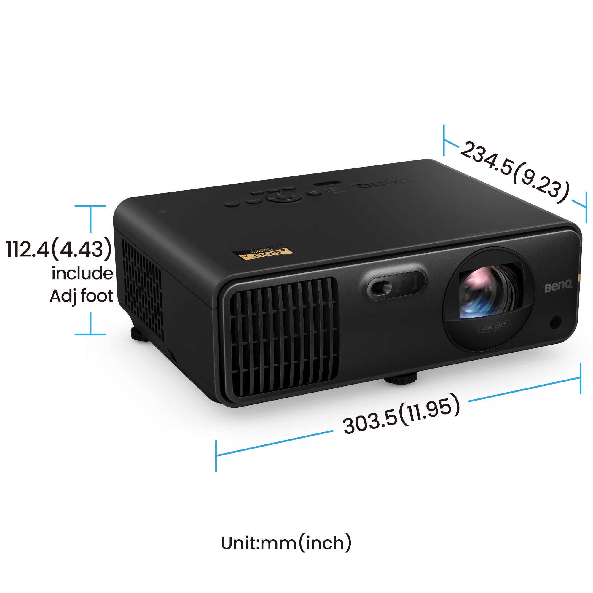 BenQ AK700ST 4000-Lumen 4K Short Throw Projector