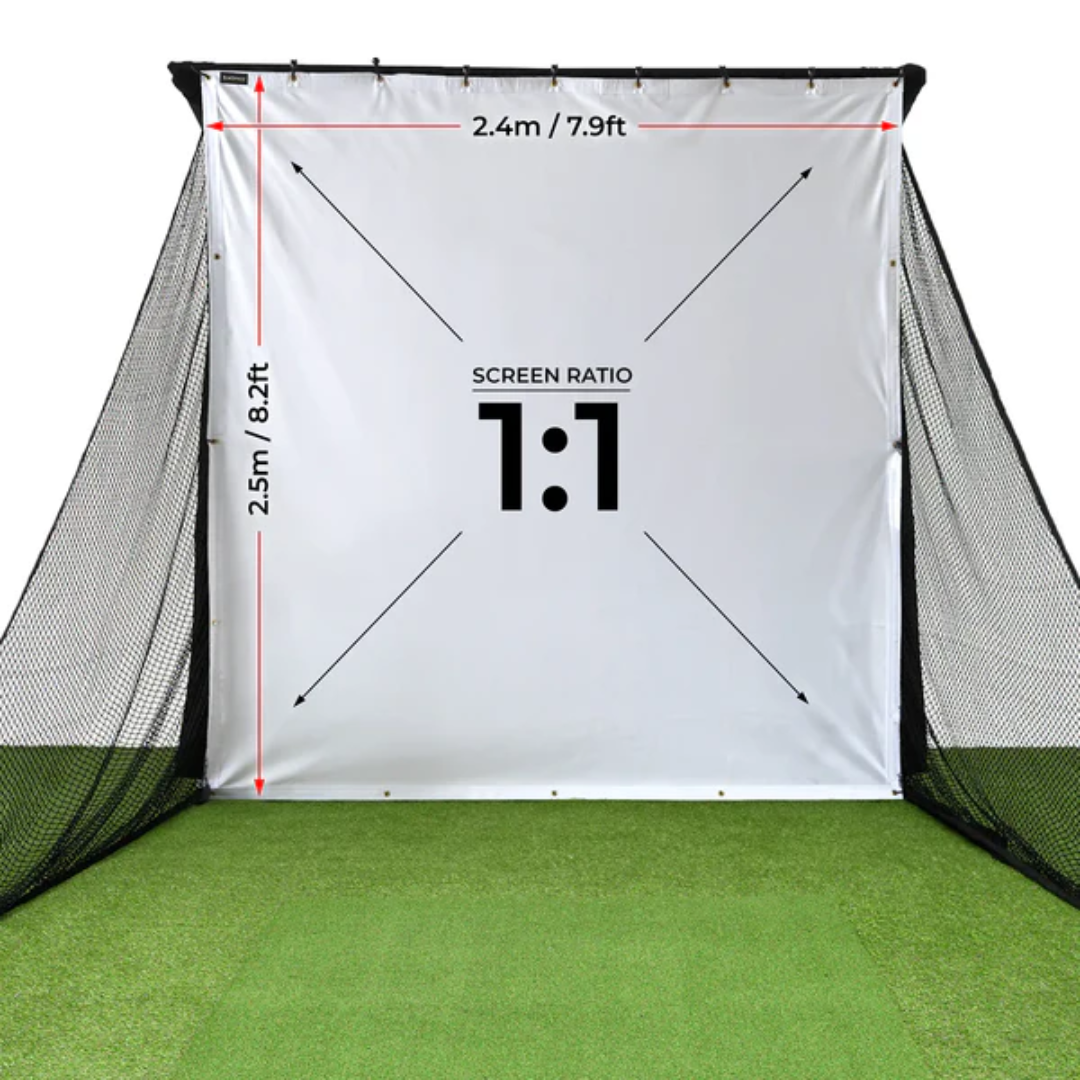 SimSpace Deluxe Practice Net + Impact Screen