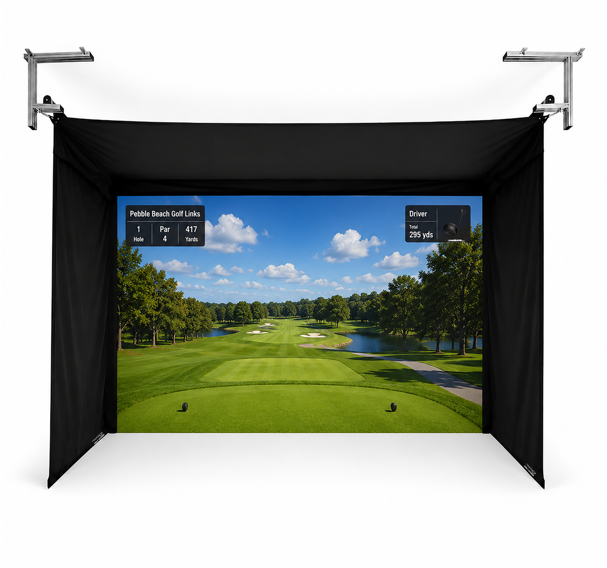 SportScreen Vanish Retractable Golf Enclosure