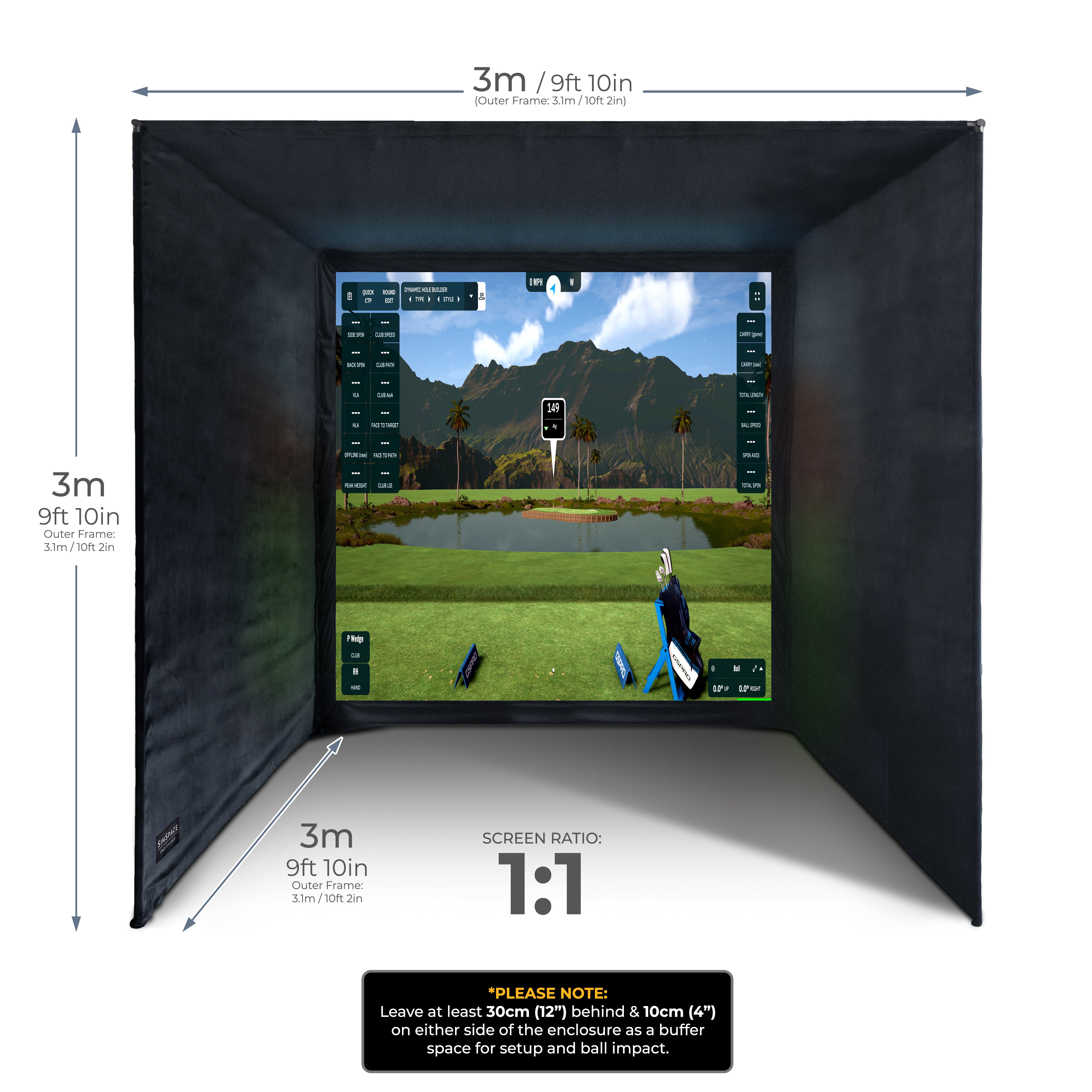 SimSpace Enclosure SIM/005
