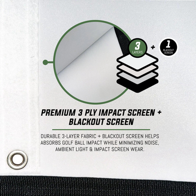 SportScreen Vanish Retractable Enclosure 13H