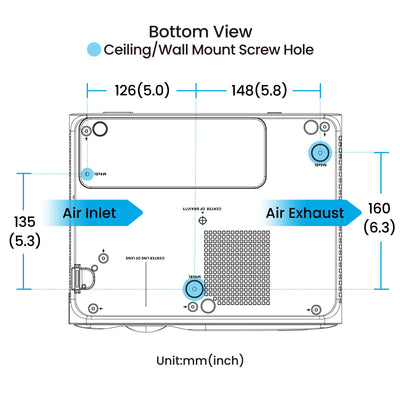 BenQ AH500ST 4000-Lumen Short Throw 1080P Projector