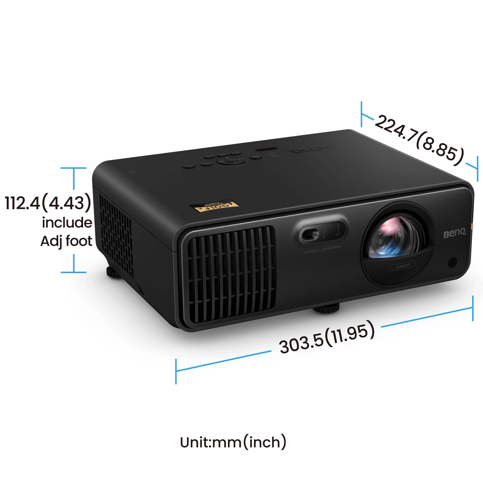 BenQ AH700ST 4000-Lumen Short Throw 1080P Projector