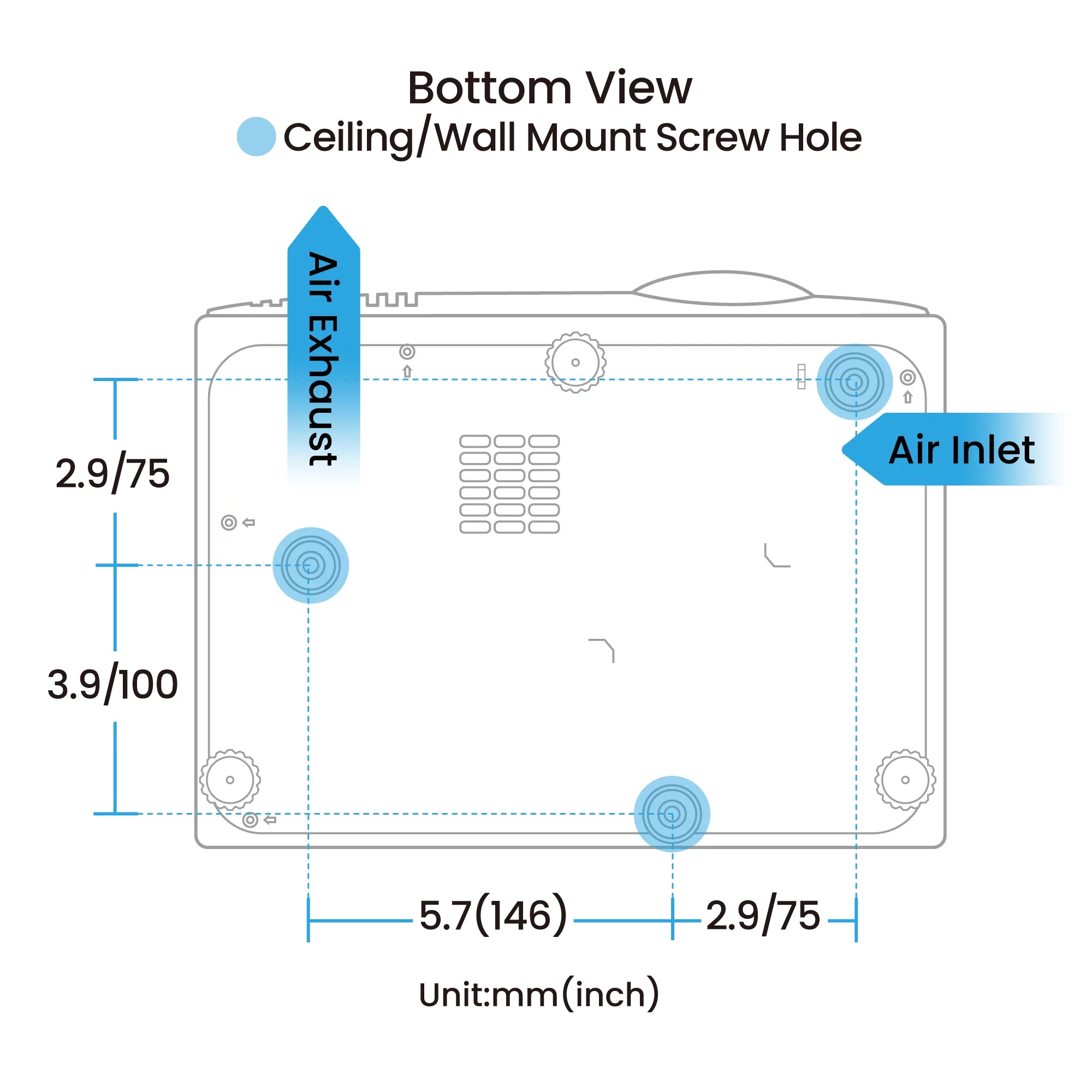 BenQ AH700ST 4000-Lumen Short Throw 1080P Projector
