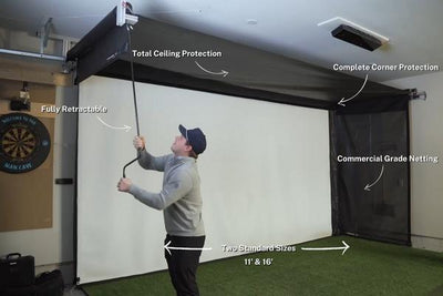 SportScreen Vanish Retractable Enclosure 13H