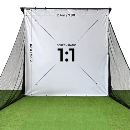 SimSpace Deluxe Practice Net + Impact Screen