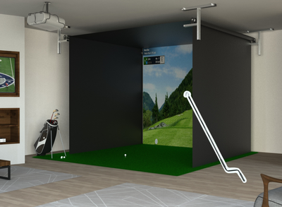 SportScreen Vanish Retractable Enclosure 13H