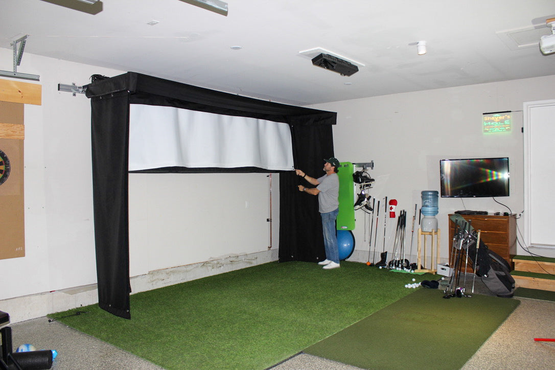 SportScreen Vanish LITE Semi-Retractable Enclosure