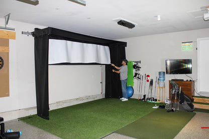 SportScreen Vanish LITE Semi-Retractable Enclosure