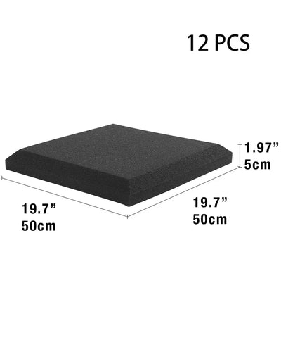 Peel & Stick Foam Wall Tiles - 12pc